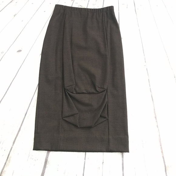 LILITH PARIS Check 2 Piece Gathered / Rusched Suit Set Sz L - Picture 12 of 16